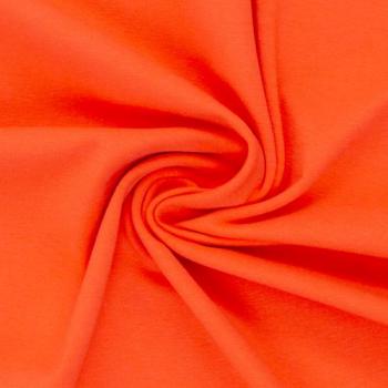 Swafing Vanessa FS25 Baumwoll Jersey Uni Orangerot 425